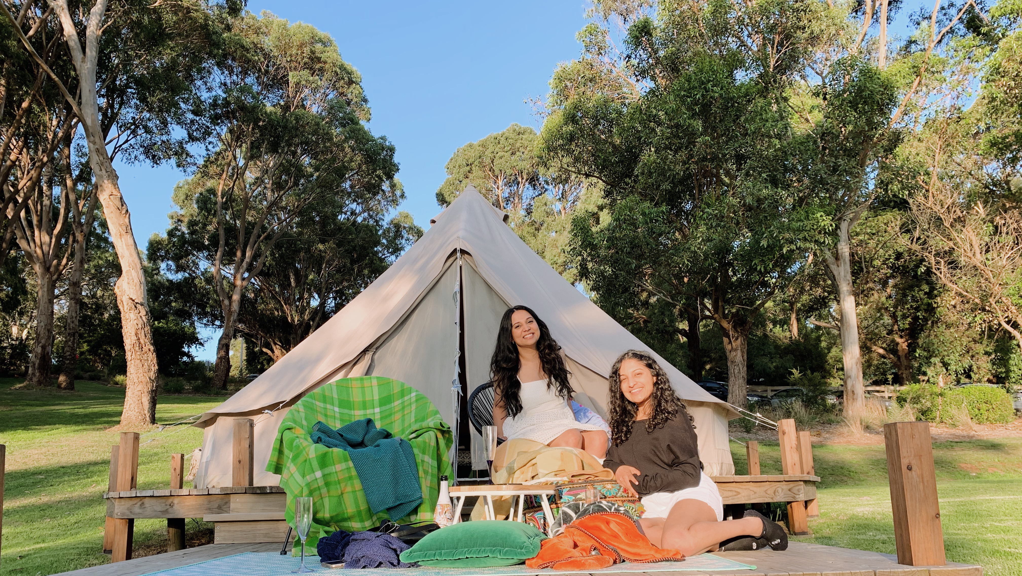 1 Night Glamping Bell Tent - Iluka Retreat