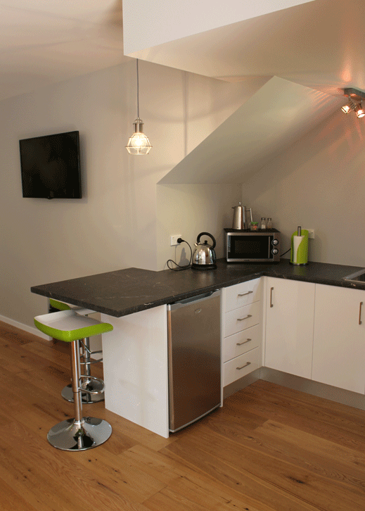 Green Room - Deluxe Barn Studio